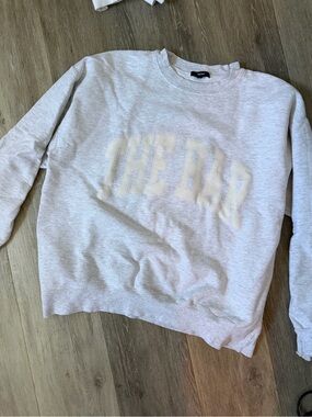 The Bar Light Gray Crewneck Sweatshirt